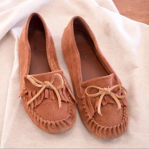 Lucky brand  rubber sole moccasins
